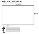 RIQUADRO 1 BOISERIE CREATIVE CARLA/REBECCA 1 CONFEZIONE